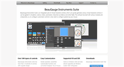 Desktop Screenshot of beaugauge.com